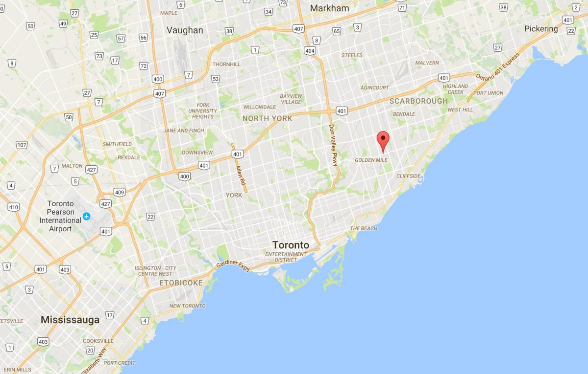 نقشه Ionview منطقه تورنتو