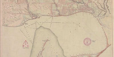 نقشه زمین یورک تورنتو 1787-1884