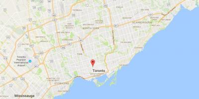 نقشه Harbord ایجاد منطقه تورنتو