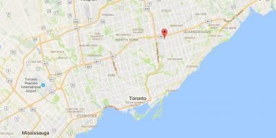 نقشه Maryvale منطقه تورنتو