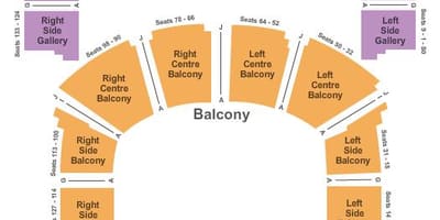 نقشه Massey Hall