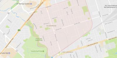 نقشه الدروود Parkview محله تورنتو
