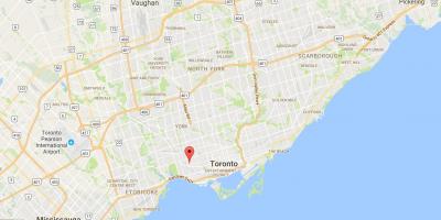 نقشه برککتن ایجاد منطقه تورنتو