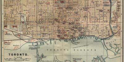 نقشه از تورنتو 1894