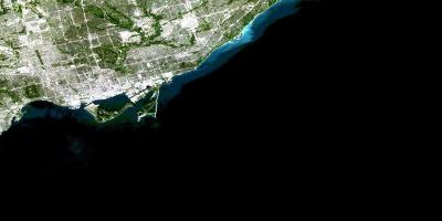 نقشه ماهواره تورنتو