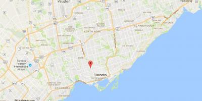 نقشه سیتن ایجاد منطقه تورنتو