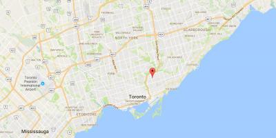 نقشه سیم ایجاد منطقه تورنتو