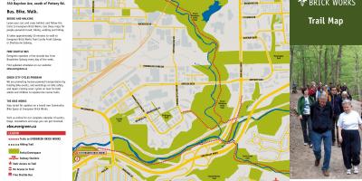 نقشه از همیشه سبز Brickworks تورنتو